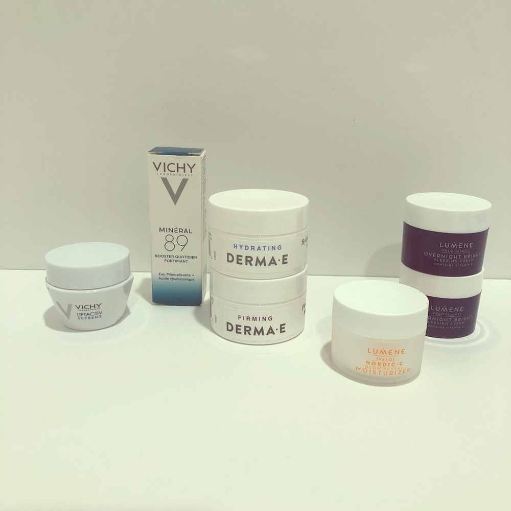 Facial Moisturizer/Treatment sample products